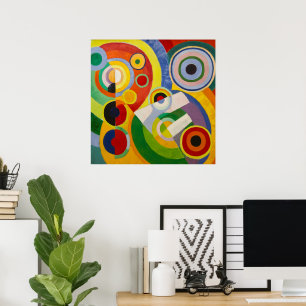 Rhythmus, Freude des Lebens Robert Delaunay Poster