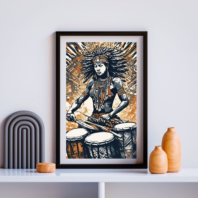 Rhythmus ihres Souls - Stammeskönigin des Trostes Poster (Von Creator hochgeladen)