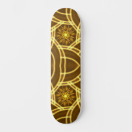 Rhythmus in Gold Skateboard
