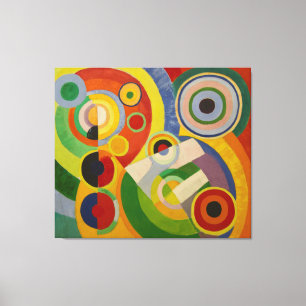 Rhythmus Joie de Vivre durch Robert Delaunay 1930 Leinwanddruck