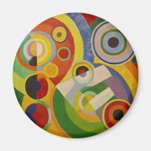 Rhythmus Joie de Vivre durch Robert Delaunay 1930 Magnet