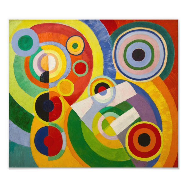 Rhythmus, Lebensfreude | Robert Delaunay | Fotodruck (Vorne)