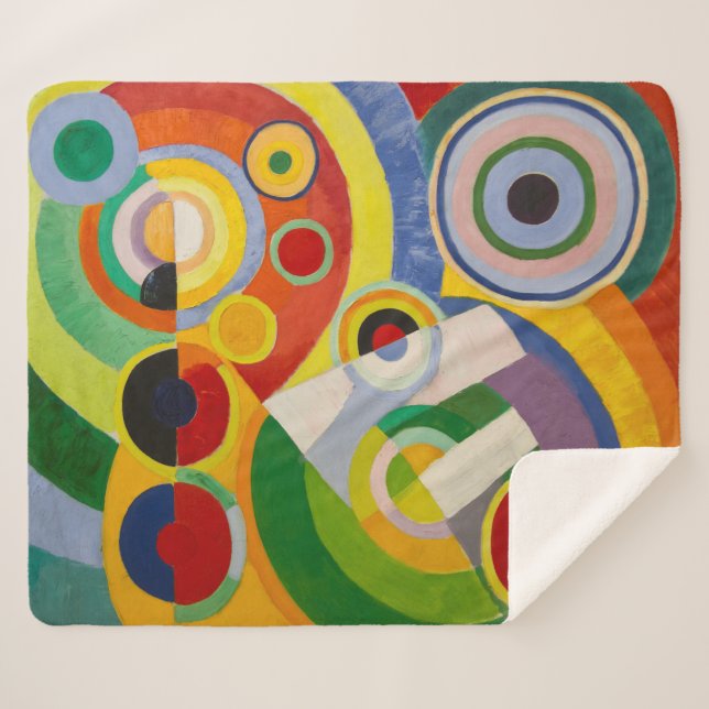 Rhythmus, Lebensfreude | Robert Delaunay | Sherpadecke (Vorderseite (Horizontal))