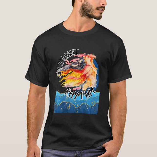 Rhythmus T-Shirt (Vorderseite)