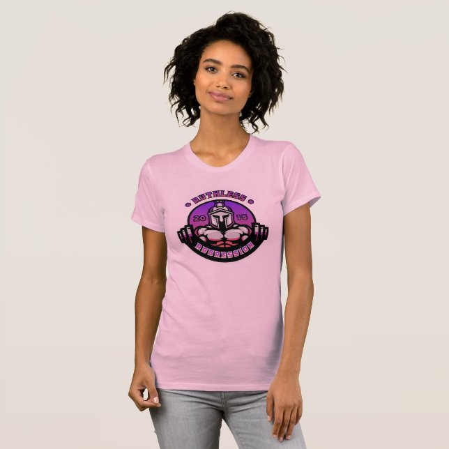 RI-Fitness für Frauen - leichtes Shirt (Vorne ganz)