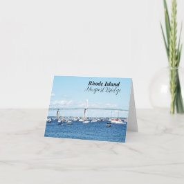 RI Newport Bridge-Karte Karte