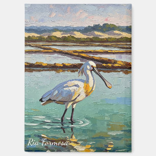 Ria Formosa Naturpark Portugal Magnet
