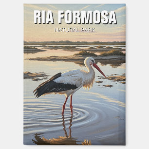 Ria Formosa Naturpark Portugal Magnet