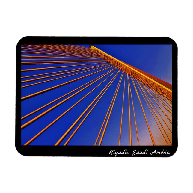 Riad, Saudi-Arabien Magnet (Horizontal)