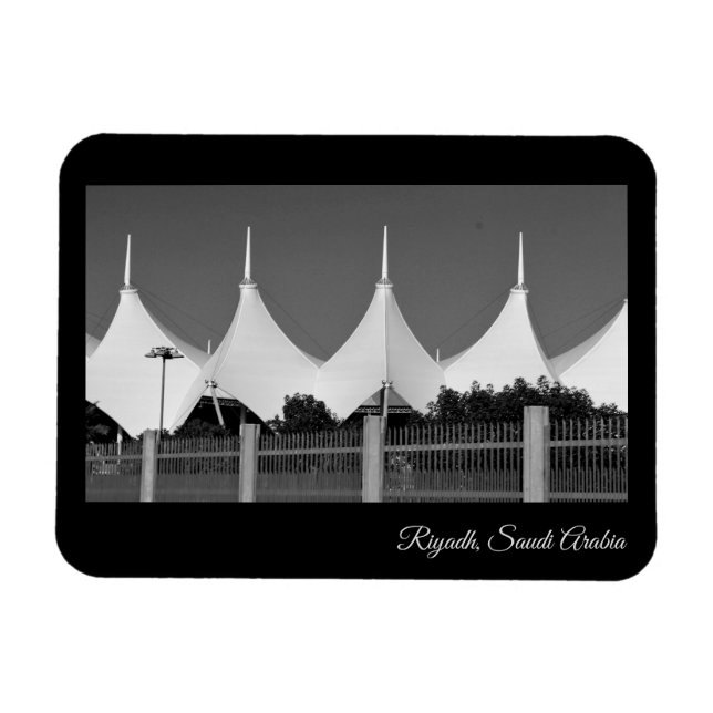 Riad, Saudi-Arabien Magnet (Horizontal)