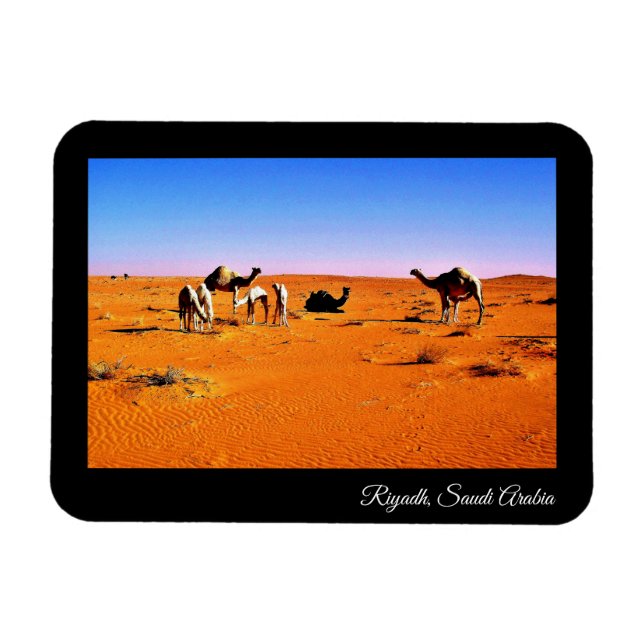 Riad, Saudi-Arabien Magnet (Horizontal)