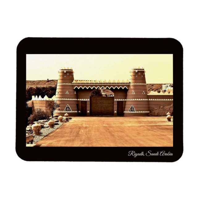 Riad, Saudi-Arabien Magnet (Horizontal)