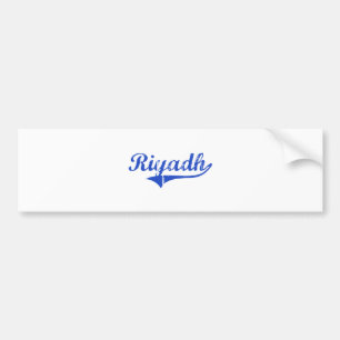 Riad-Stadt-Klassiker Autoaufkleber