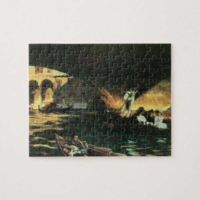 Rialto Bridge, Grand Canal von John Singer Sargent (Horizontal)