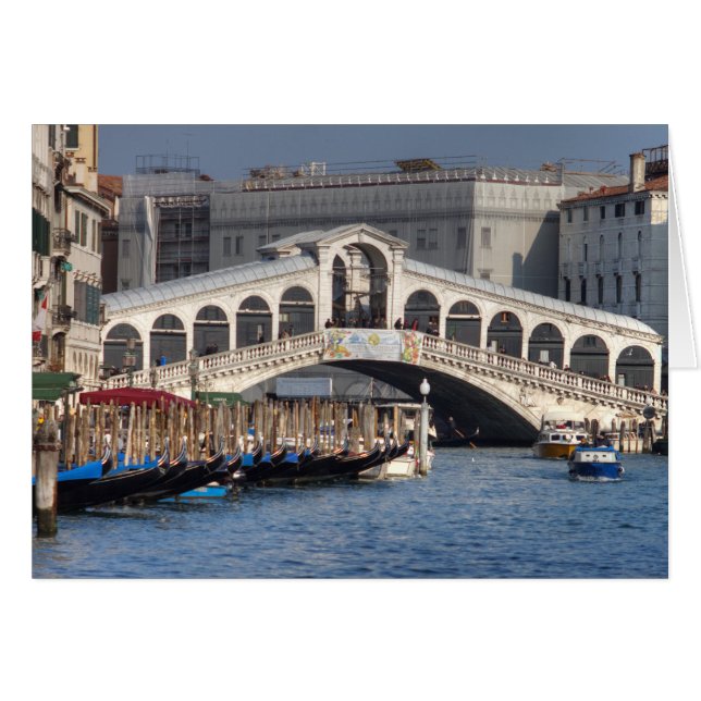 Rialto Bridge Venice Italien (Vorderseite (Horizontal))