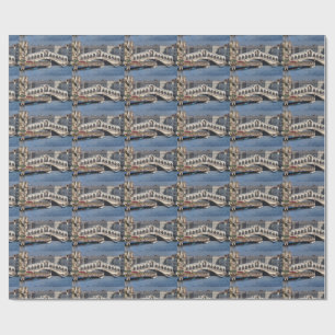 Rialto Bridge Venice Italien Geschenkpapier
