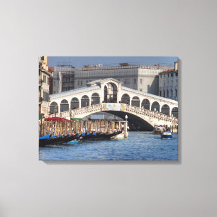 Rialto Bridge Venice Italien Leinwanddruck
