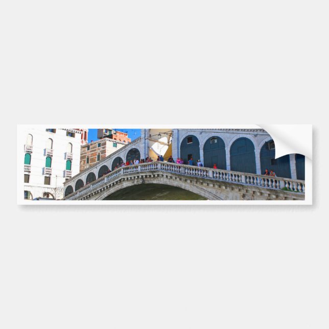 Rialto Bridge Venice - Pro Foto Autoaufkleber (Vorne)