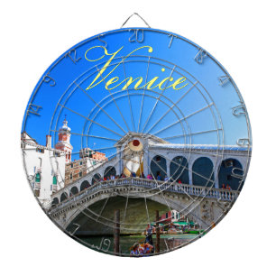 Rialto Bridge Venice - Pro Foto Dartscheibe
