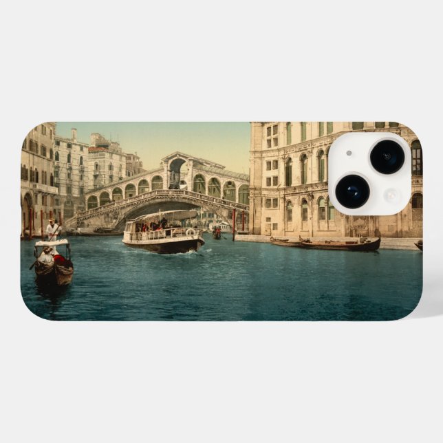 Rialto-Brücke und Grand Canal, Venedig title_seo2 (Rückseite (Horizontal))