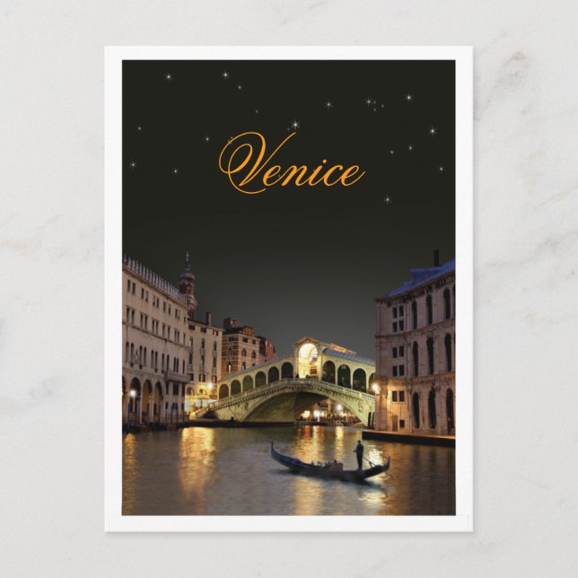 Rialto Post Card Postkarte (Vorderseite)