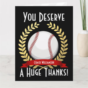 Riant Baseball Coach Danke Black