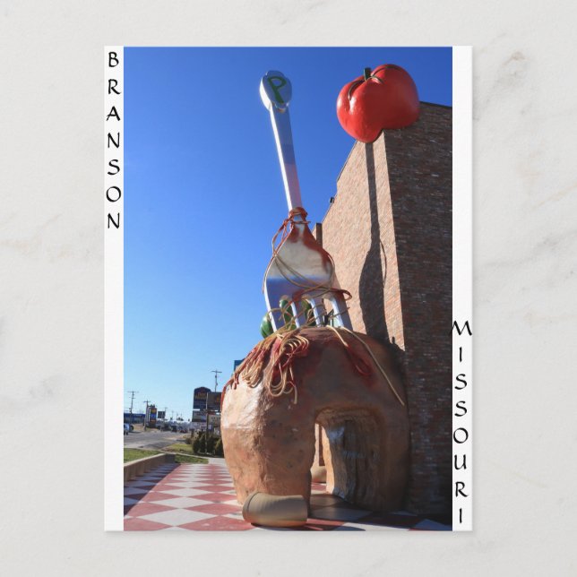 Riant Meatball Postkarte (Vorderseite)