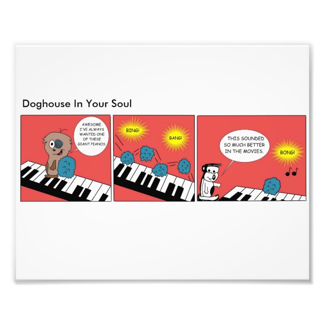 Riant Piano Fotodruck (Vorne)