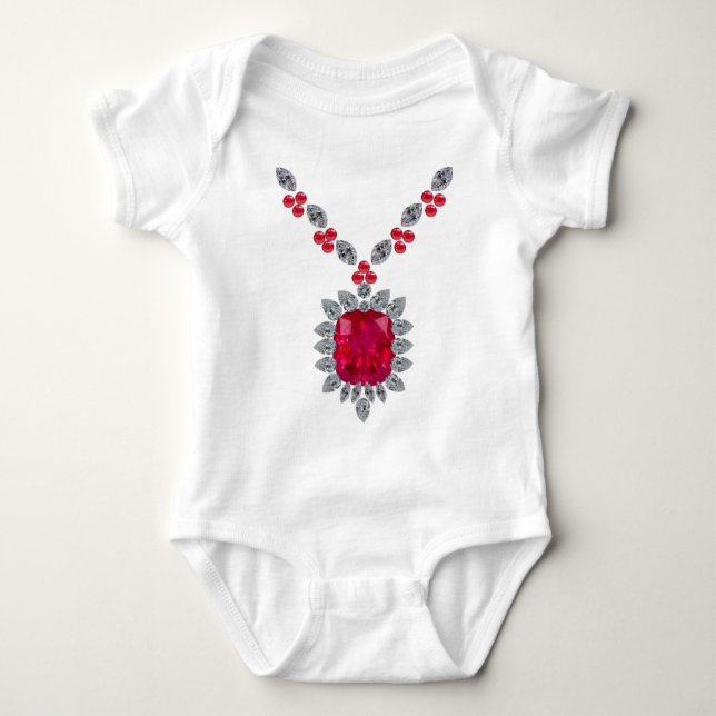 Riant Ruby Baby Strampler (Vorderseite)