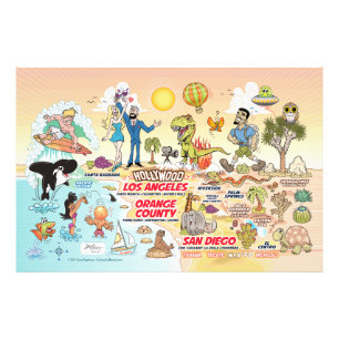 Riant SoCal Fotodruck