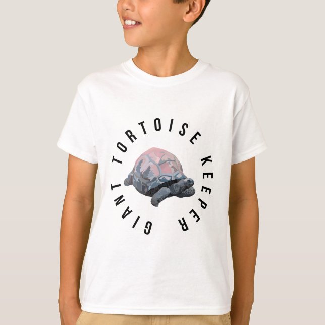 Riant Tortoise Keeper T-Shirt (Vorderseite)