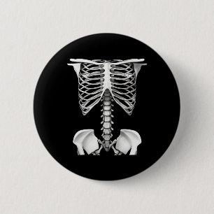 Rib Käfig Halloween Kostümgeschenke für Männer Fra Button