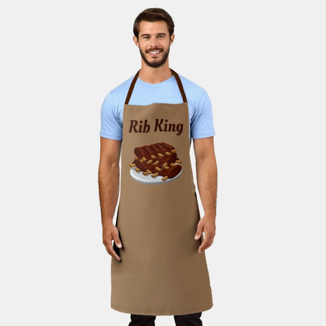 Rib King Cook Schürze (Getragen)