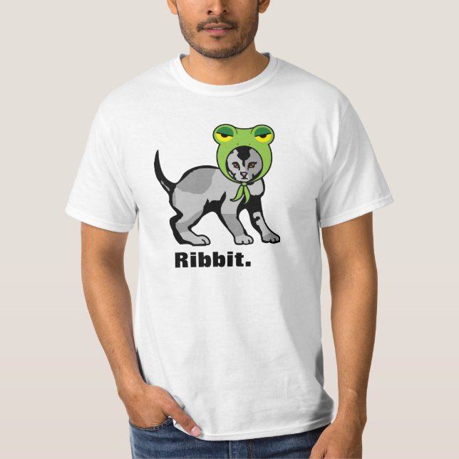 Ribbit LOLcat Shirt (Vorderseite)