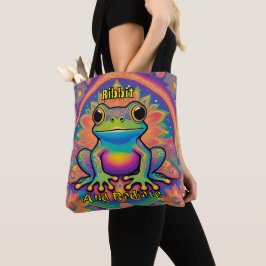 Ribbit und Radiate Boho Frog - Psychedelic Boho Tasche
