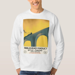 Ribblehead Viaduct Yorkshire Reiseplakat T-Shirt