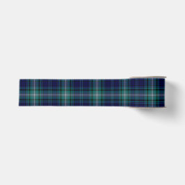 Ribbon - Blue & Green Tartan Ripsband