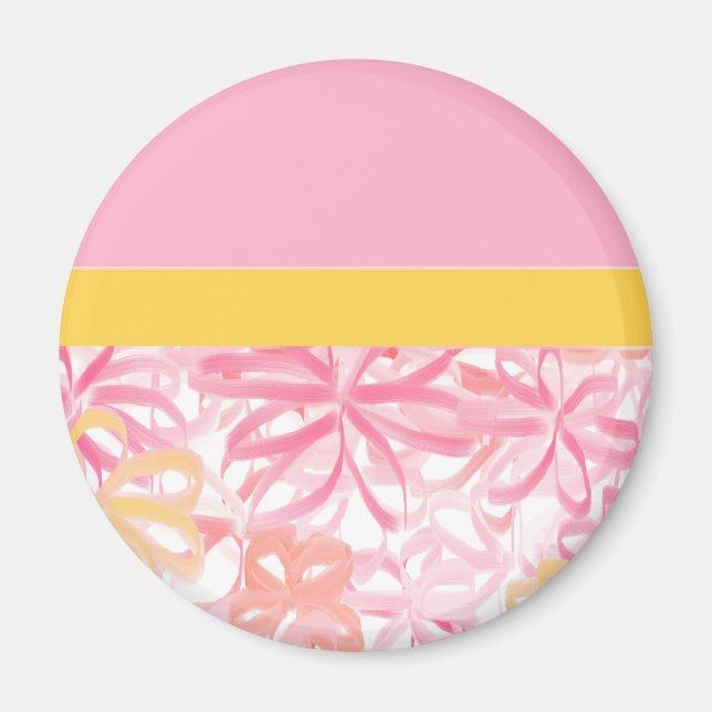 "RIBBON-BLUME" MAGNET (Vorne)