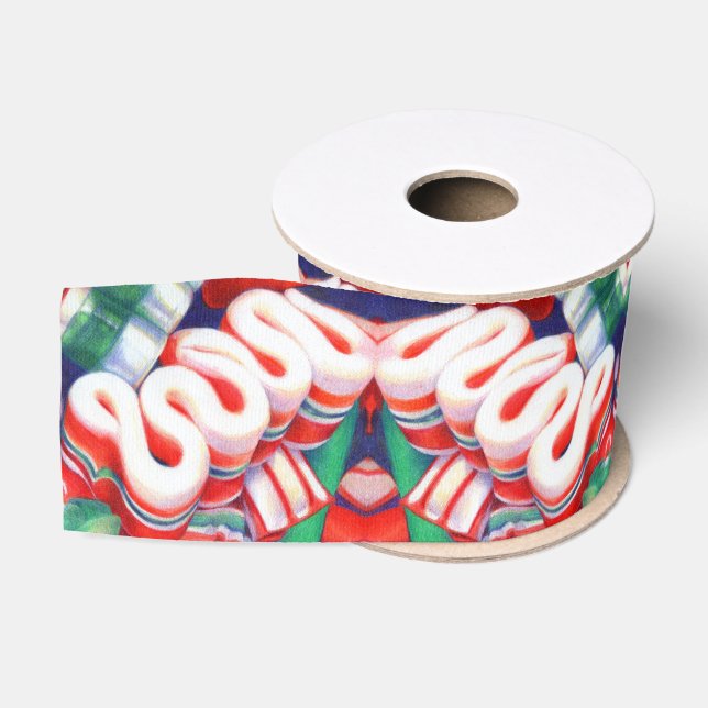 RIBBON CANDY 3" breites Grosgrain Ribbon Ripsband (Spule)