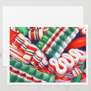 RIBBON CANDY 6,5x8,75 Carte plate