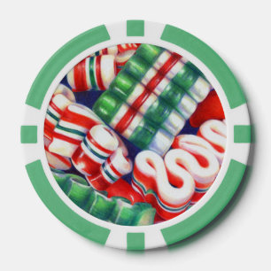 RIBBON CANDY Poker Chips