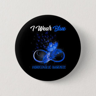 Ribbon Feather Hydrocephalus Bewusstsein Button