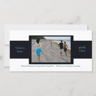 Ribbon Feiertagskarte