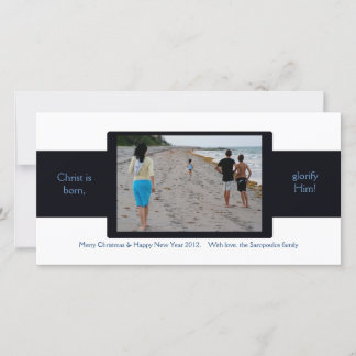 Ribbon Feiertagskarte