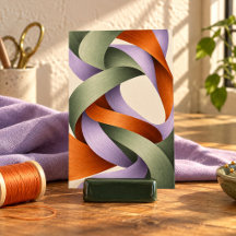 Ribbon Grid Kunstprint