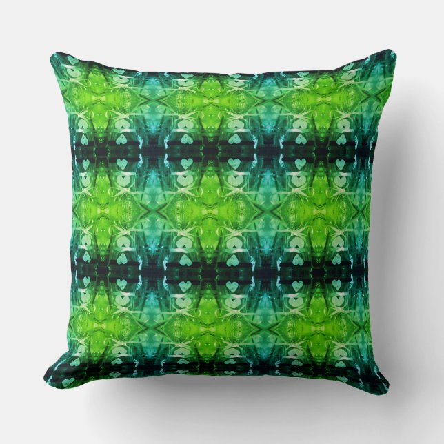 Ribbon Hearts Kissen (Vorderseite)