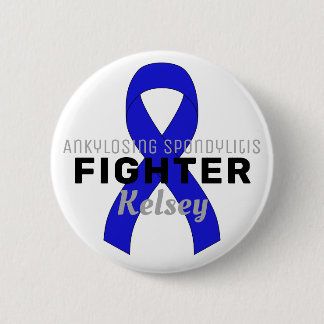 Ribbon-Knopf für Ankylosierende Spondylitis Button