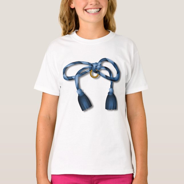 Ribbon Knot Girls T - Shirt (Vorderseite)