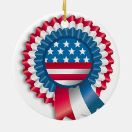 Ribbon-Ornament Keramikornament