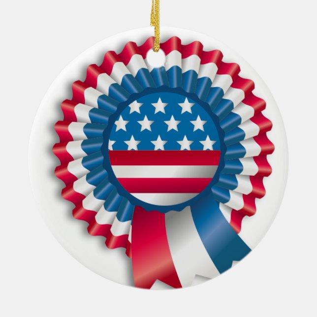 Ribbon-Ornament Keramikornament (Hinten)